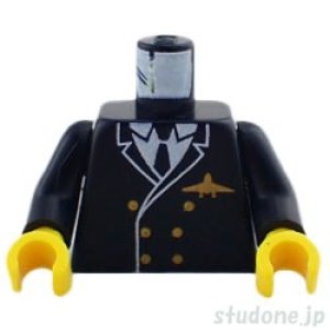 トルソー（エアプレーン パイロット スーツ ブラック）