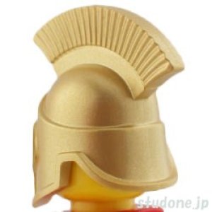 画像2: スパルタ ウォーリアー ヘルメット（メタリックゴールド） (2)