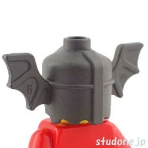 画像2: コウモリ兜（クラシックダークグレー） (2)