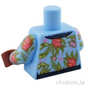 画像2: トルソー（ジャケット ブライトライトブルー フローラル） (2)