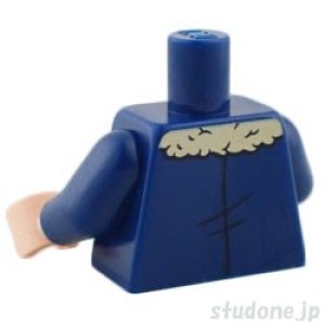 画像2: トルソー(コート ダークブルー・ファー/バックル) (2)