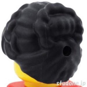 画像2: ヘア43-005(ブラック) (2)