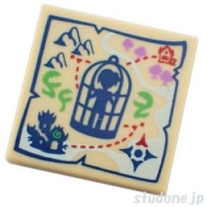 2x2タイル（地図・鳥かご/エルフ）