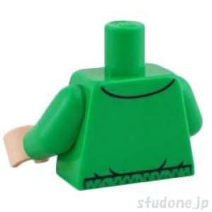 画像2: トルソー(オープン ジャケット ブライトグリーン・ホワイト ライン) (2)