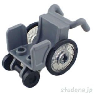 車椅子・TYPE2（ダークブルーイッシュグレー）