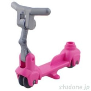 キックスクーター・Tハンドル（ダークピンク）