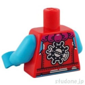 画像2: トルソー（ベスト レッド・ビック ビーズ ネックレス） (2)