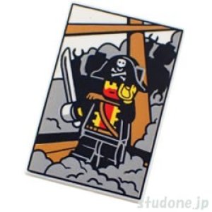 2x3タイル（パイレーツ キャプテン）