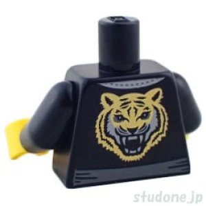 画像2: トルソー（チュニック ブラック・タイガー バックプリント） (2)