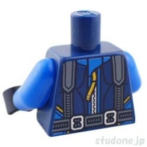 画像2: トルソー（チュニック ダークブルー・ストラップ ハーネス） (2)