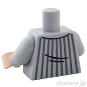 画像2: トルソー（ジャケット ライトブルーイッシュグレー・ピンストライプ） (2)