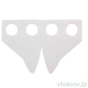画像1: タキシードテール・2ポイント（ホワイト） (1)