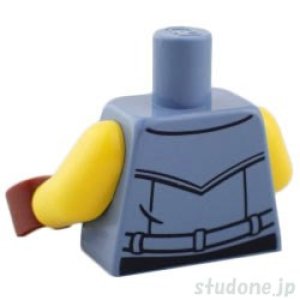 画像2: トルソー(ベスト サンドブルー・シャツ ホワイト/フレイム タイヤ) (2)