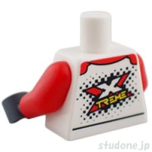 画像2: トルソー（レーシング スーツ ホワイト・XTREME） (2)