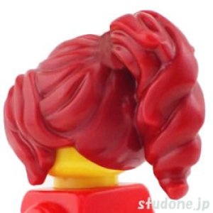 画像2: ヘア13-6（ダークレッド） (2)