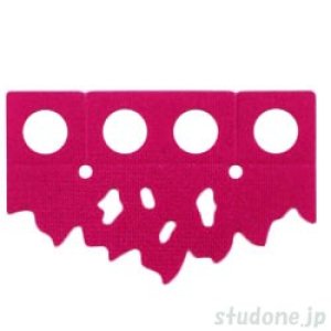 スカート クロス タタード（マジェンタ）