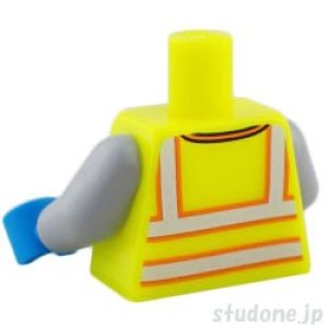 画像2: トルソー（セーフティ ベスト ネオンイエロー・リフレクティブ） (2)