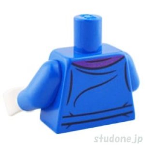 画像2: トルソー（シャツ ブルー・ケープ ダークパープル） (2)