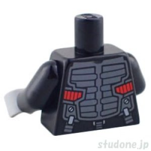 画像2: トルソー(スーツ ブラック/ネクタイ/ブリージング/オクタン) (2)