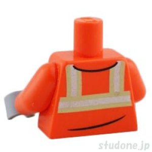 画像2: トルソー（セーフティ ジャケット レディッシュオレンジ・リフレクティブ） (2)