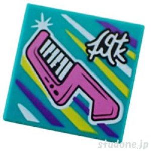 2x2タイル（アルバムカバー・キーボードギター）