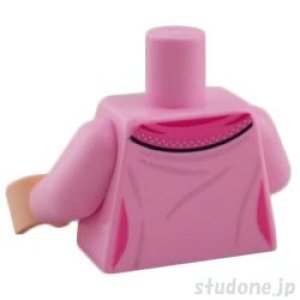 画像2: トルソー（ドレス ブライトピンク・モーブ スカーフ） (2)