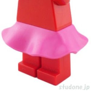 プラスチック スカート（ダークピンク）