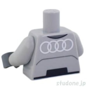 画像2: トルソー（レーシング ジャケット ライトブルーイッシュグレー・e-tron/Audi） (2)