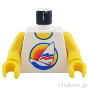 トルソー(シャツ ホワイト・ヨット)