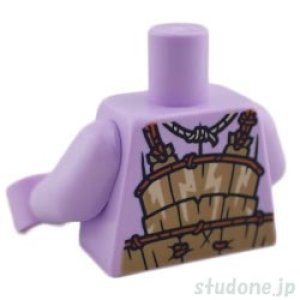 画像2: トルソー（アーマー ダークタン・ジュエル/スパイク） (2)