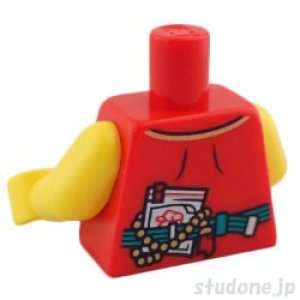 画像2: トルソー（ダイビング スーツ レッド・ジッパー/バックル/ゲージ） (2)