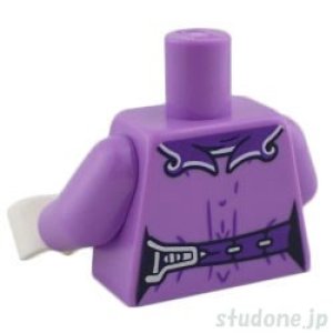 画像2: トルソー（ローブ ミディアムラベンダー・ホワイト トリム/バックル/スカーフ） (2)