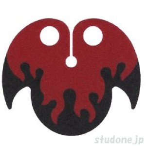 ケープクロス・ブラックフレイム（ダークレッド）