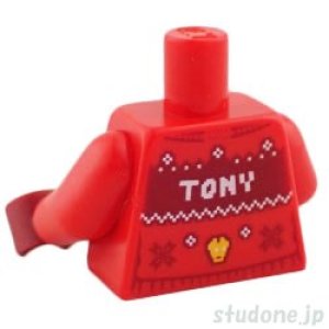 画像2: トルソー（フェアアイルセーター レッド・TONY/スノーフレーク/アイアンマン）  (2)