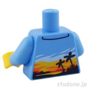 画像2: トルソー（サンセット・やしの木・ハーフプリント） (2)