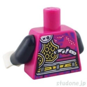 画像2: トルソー（アーマー マジェンタ・ダイヤモンド ハーネス パッド） (2)