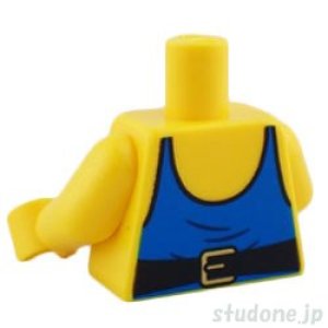 画像2: トルソー(タンクトップ ライトニング・レスリング ベルト) (2)