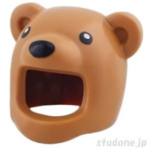 画像1: ベア ヘッドギア（ミディアムヌガー） (1)