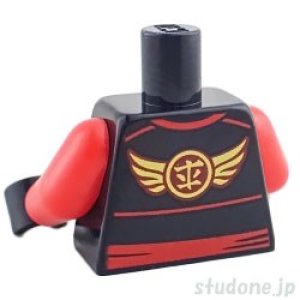 画像2: トルソー（ローブ ブラック・ゴールド ライオン/ウィング/サッシュ） (2)