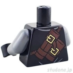 画像2: トルソー(ローブ ブラック・ゴールド メダリオン/二鞘) (2)