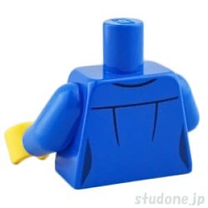 画像2: トルソー（スーツ ブルー・ネクタイ/ウィング バッジ） (2)