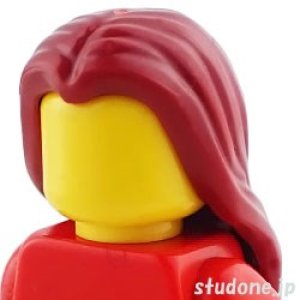 画像2: ヘア30-5（ダークレッド） (2)