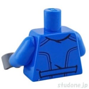 画像2: トルソー（フライトスーツジャケット ブルー・IDバッジ） (2)