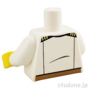 画像2: トルソー（エアプレーン パイロット スーツ ホワイト） (2)