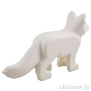 画像2: キツネ・TYPE2（ホワイト） (2)