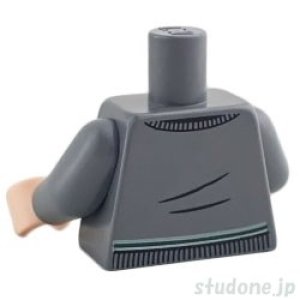 画像2: トルソー（Vネック セーター ダークブルーイッシュグレー・ネクタイ） (2)