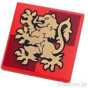 画像1: 2x2タイル（グリフィンドール クレスト） (1)