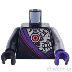 画像1: トルソー（ローム ブラック・ダークパープル ヘム/ロボット アーマー） (1)