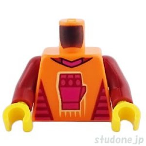 画像1: トルソー（Tシャツ オレンジ・フィスト/サイドパネル） (1)
