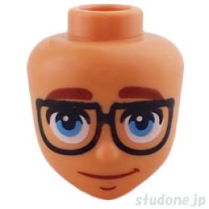 画像1: ミニドール/ヘッド033（ヌガー） (1)